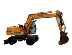 Колесный экскаватор LIEBHERR