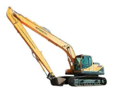 Длиннорукий экскаватор Hyundai R210LC-7