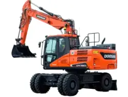 Длиннорукий экскаватор Doosan 180W-V Long