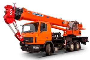Автокран Камаз КС 65719-1К «Клинцы», 40 т